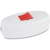 MUTLUSAN Plastik Arapuar Anahtar Kırmızı/Beyaz (Tik Tak Anahtar) - 1