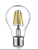 HOROZ 8W RUSTİK LED AMPUL E-27 6400K BEYAZ - 1