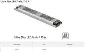 İNOLED Süper Slim 12v 30A Şerit Led Trafosu 360w IP20 (30mt ye Kadar Kullanım İçin Uygundur - 1