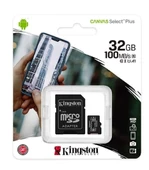 KİNGSTON 32 GB HAFIZA KARTI MİCRO SDHC CANVAS SELECT PLUS - 1