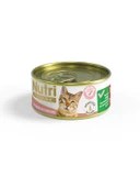 Nutri Feline 85Gr Ton Balıklı Somonlu Tahılsız 12Adet Yaş Kedi Maması - 4