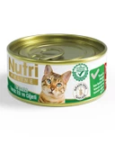 Nutri Feline 85Gr Ton Balıklı Tavuk Etli Ciğerli Tahılsız 64Adet Yaş Kedi Maması - 2