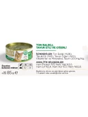Nutri Feline 85Gr Ton Balıklı Tavuk Etli Ciğerli Tahılsız 64Adet Yaş Kedi Maması - 3