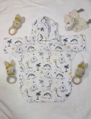 Müslin Bebek Çocuk Pançosu %100 Pamuk - 2