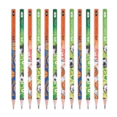 Faber-Castell Spor Desenli 2B Kurşun Kalem 12 Adet 16881 - 1