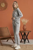 Poleren 8121 Kadın Kışlık Pijama Takımı - 1