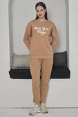 Poleren 8132 Kadın Kışlık Pijama Takımı - 1
