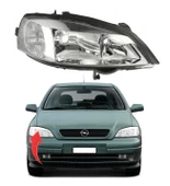 Opel Astra G Sağ (Yolcu) Far 98/04 Beyaz thumbnail 3
