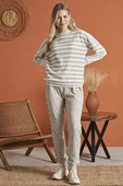 Poleren 8134 Kadın Kışlık Pijama Takımı - 1