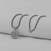 Cevşeni Kebir Dualı Allah Yazılı 925 Ayar Gümüş Kolye thumbnail 1