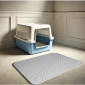 Periboia Mikopet Evcil Hayvan Tuvalet Önü Paspası thumbnail 2