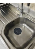 Periboia Yuvarlak  Süzgeçli Silikon Mutfak  Lavabo Ve Küvet Süzgeci Gider Süzgeci thumbnail 4
