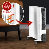 Trotec TRH 22 E Yağlı Radyatör 2400 W 9 Dilim Fanlı - 11