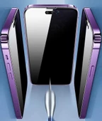 Apple iPhone 16 Pro Redclick Kor Privacy Hayalet Cam Ekran Koruyucu thumbnail 6