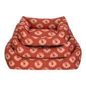 Pet Comfort Uniform Kiss Tarçın-Bej Kedi ve Köpek Yatağı S 50x40cm thumbnail 4