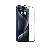 Apple iPhone 16 Pro Wiwu SQ-008 Oleofobik Easy Install Darbeye Karşı Dayanıklı Temperli Cam Ekran Koruyucu + Kolay Uygul - 1