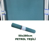 Renkli Duvarlar 50x280cm 1 Adet Petrol Yeşili Folyolu Yapışkanlı Yalıtımlı Boyanabilir Duvar Paneli Kağıdı RDA19 - 1