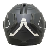 Beon B700 Air Tek Çene Açılır Vizörlü Motosiklet Kaskı Siyah - 3