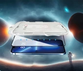 Apple iPhone 16 Pro Max Redclick Kolay Uygulama Aparatlı 5D Magic Glass Cam Ekran Koruyucu thumbnail 2