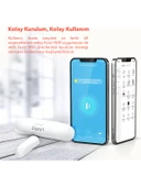 Fonri Akıllı Kablosuz Kapı Pencere Sensörü, Wifi, Mobil Bildirim, Uzaktan Takip, 2 Yıl Garantili, Google Asistan Ve Tuya Destekli - 6