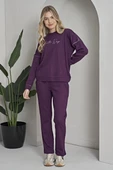 Poleren 8127 Kadın Kışlık Pijama Takımı - 1