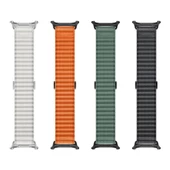 ​​Galaxy Watch Ultra 47mm Redclick KRD-120 Naylon Kumaş Hasır Örgülü Kordon thumbnail 9