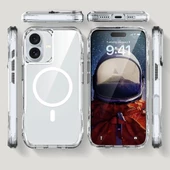 Apple iPhone 16 Plus Kılıf Redclick Magsafe Şarj Özellikli T-Max Magsafe Kapak - 2