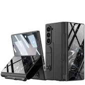 ​Galaxy Z Fold 6 Kılıf Kamera Korumalı Kartlıklı Kalem Bölmeli Redclick Kıpta Marble Drago Kılıf thumbnail 2