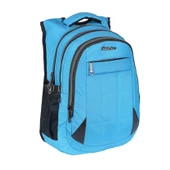 Suya Dayanıklı 4 Bölmeli USB Giriş Aparatlı Tablet Bölmeli Ergonomik Sırt Çantası 2227S-Mor thumbnail 2