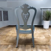 Begonya Sandalye Sert Plastik Gümüş Koltuk Bahçe Balkon Mutfak Yemek Masası Sandalyesi thumbnail 7