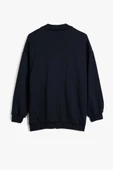 Koton  Çocuk Okul Sweatshirt Uzun Kollu Cep Detaylı Fermuar Kapamalı - 2