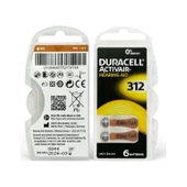 Duracell 312 Numara İşitme Cihazı Pili 6 x 10 60 Adet - 2