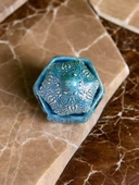 El Yapımı Turkuaz Mavi Vitrifiye - 1