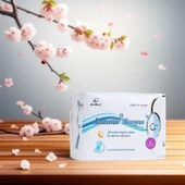 Tiens Airiz Hijyenik Kadın Pedi Aktif Oksijen Negatif İyon Organik Ped 8 Adet Gece Pedi thumbnail 1