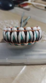 Paracord karışık renk dragon bileklik - 4