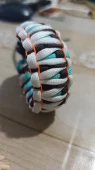 Paracord karışık renk dragon bileklik - 3