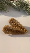Gold Renkli Damla Şekil Gold Pens Kıskaçlı 2'li Saç Tokası Handmade El Yapımı Epoksi Hediyelik - 7