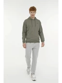 Lumberjack A10181320308010 4W Mb Sn73 Hoodıe 4Pr Hakı Erkek Kapsonlu Sweatshırt - 1