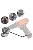 KALİTE Metal Plaka ve Sac Kesme Aparatı Şarjlı Matkaplar İçin - 5