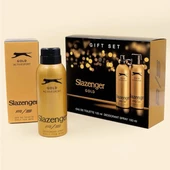 Slazenger Slazenger Active Sport Gold EDT 125 ml + Deo Sprey 150 ml Erkek Parfüm Seti thumbnail 2