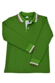 Kolej Polo Yaka Selanik Sweatshirt Yeşil İMM BGL-IMS-O - 3