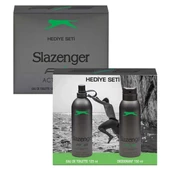 Slazenger Active Sport Yeşil EDT 125 ml + Deo Sprey 150 ml Erkek Parfüm Seti thumbnail 2
