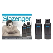 Slazenger Active Sport Mavi EDT 125 ml + Deo Sprey 150 ml Erkek Parfüm Seti thumbnail 3