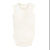 Sema Baby Jakarlı Askılı Badi (Body) - Beyaz 9-12 Ay - 1