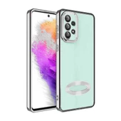 Samsung Galaxy A72 Kılıf Hole Lazer Silikon Kapak - 1
