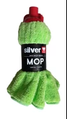Silver Home Mikrofiber Jumbo Boy Islak Mop - 105x55 Cm. - Yedek Mop Paspas Ucu Başlığı - 1 Adet thumbnail 1