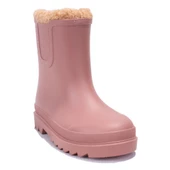 İgor W10290 Tokio Burreguito Pembe Ortopedik Kürklü Kız Çocuk Yağmur Çizme - 1