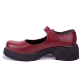 Dagoster DZA07-1004213 Bordo Günlük Spor Klasik  Kadın Ayakkabı - 3