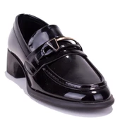 Dagoster DZA07-11524002 Siyah Rugan Günlük Spor Klasik  Kadın Ayakkabı thumbnail 1