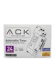 Ack Otomat Tipi Zaman Saati IP20 16a-250W AY26-00010 - 6